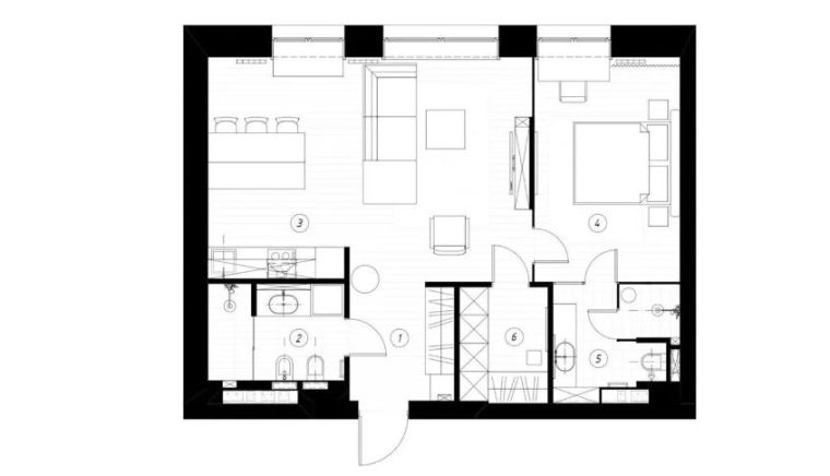 只是改变了玄关布局，就让家变大不止30m²！_3