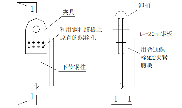 上海主厂房钢结构吊装方案