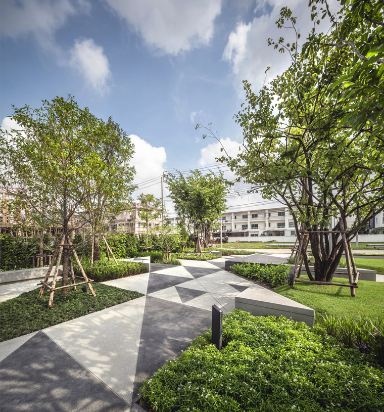 泰国modusvibhavadi居住区公园