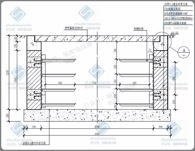 砖砌电缆井施工方案图片