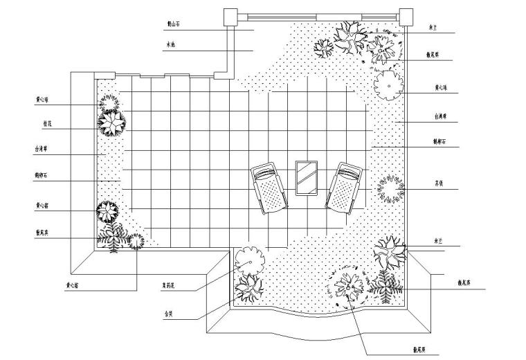 茶馆平面图立面图资料下载-单小茶艺馆装饰初步设施工图设计