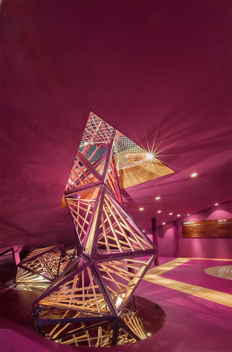 上海折叠在园林里的趣味展陈-商业展示空间设计案例-筑龙室内设计论坛