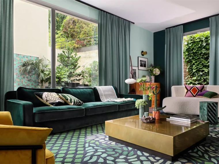 创意房屋su资料下载-创意与多彩并重的后现代三层私宅