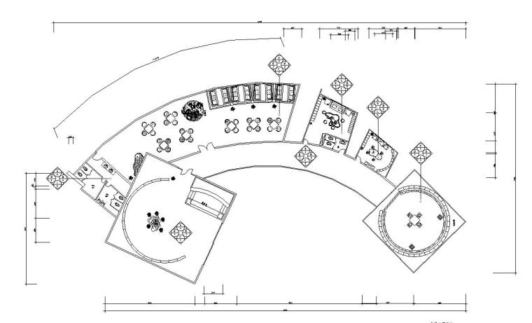 农村住房中式风格施工图资料下载-古典中式风格茶楼规范施工图图纸