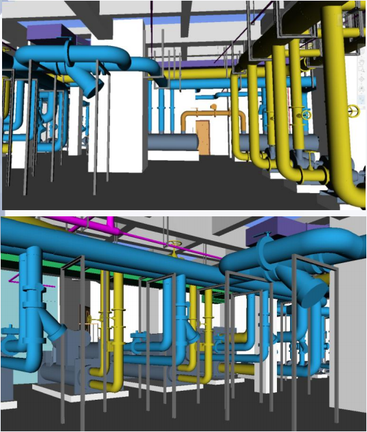 知名企业BIM应用典型案例交流（84页）-地下三层制冷机房
