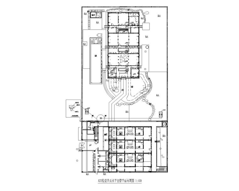 地源井施工资料下载-上海某项目地源热泵空调分项工程暖通施工图