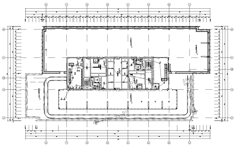 金融建筑图纸资料下载-知名院|北京CBD商业金融办公楼强弱电施工图