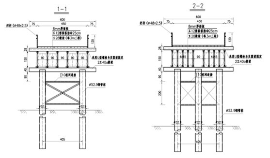 人行钢便桥专项施工方案资料下载-[江苏]省道建设工程钢便桥施工方案