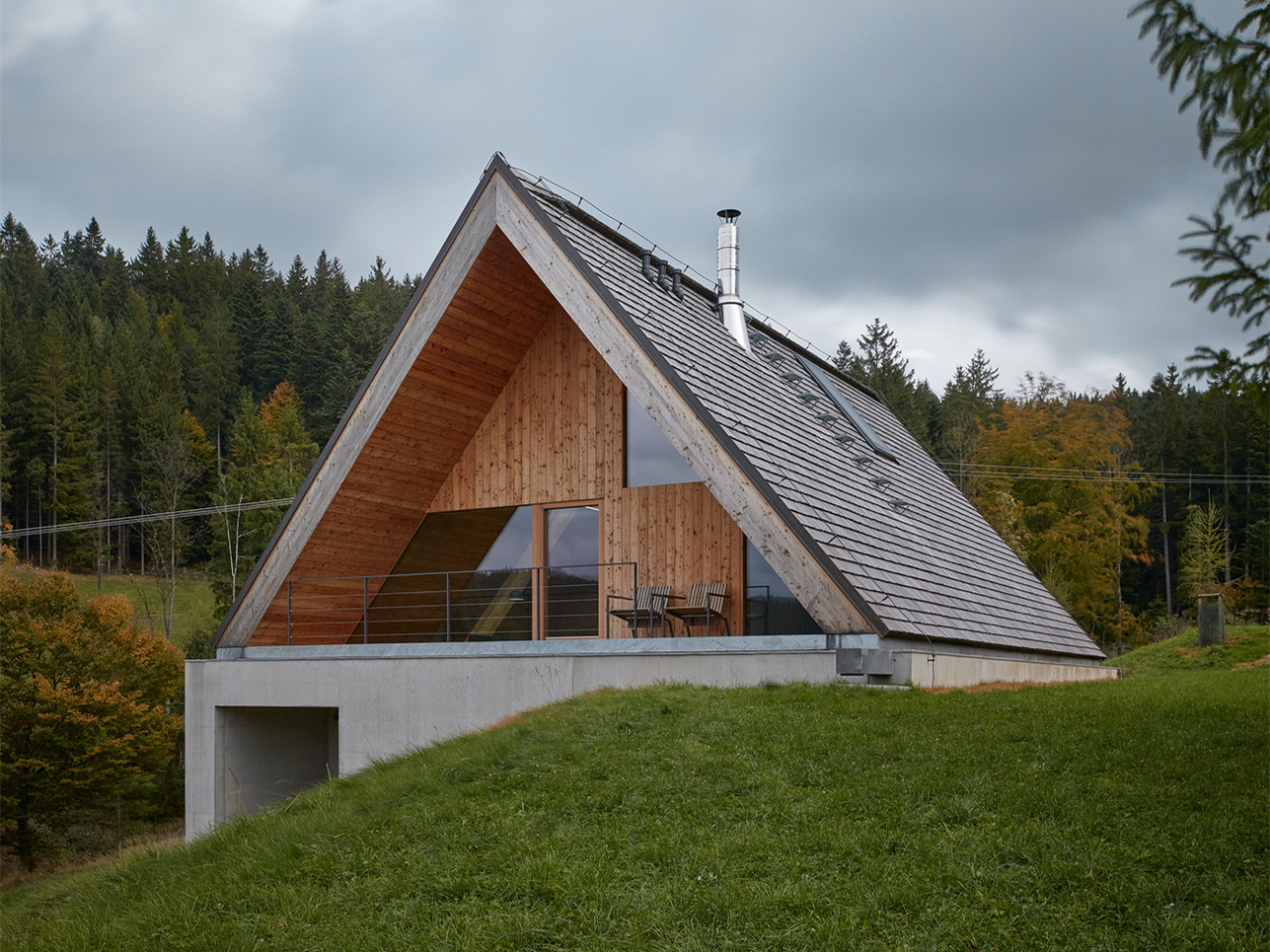 捷克Beskydy的周末住宅-PavelMícekArchitects-居住建筑案例-筑龙建筑设计论坛