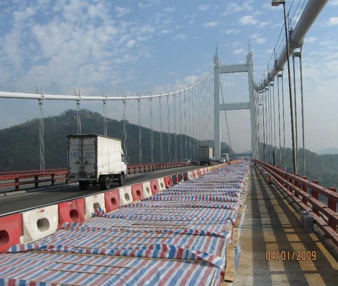 桥面存梁施工关键技术研究资料下载-大跨径钢桥桥面铺装关键技术研究