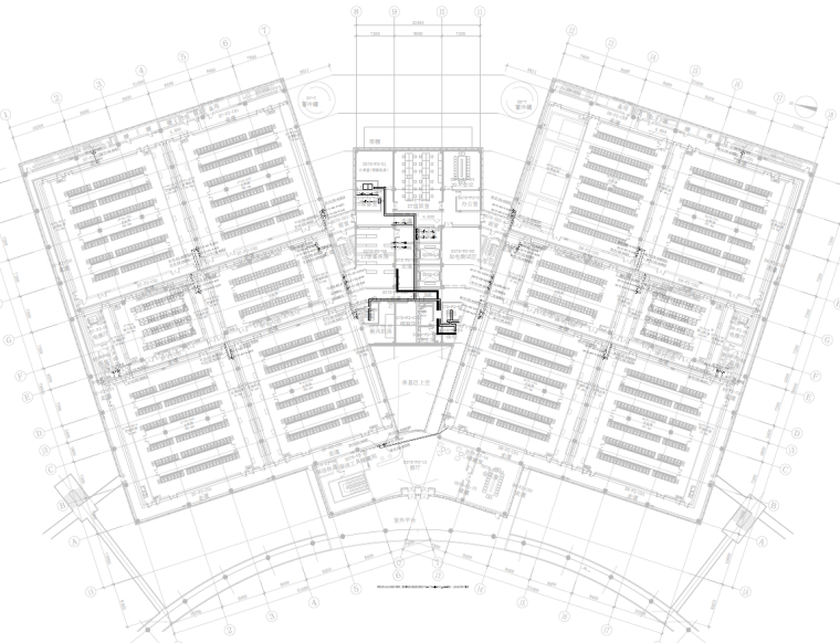 数据中心供配电图资料下载-山西云计算数据中心强弱电施工图
