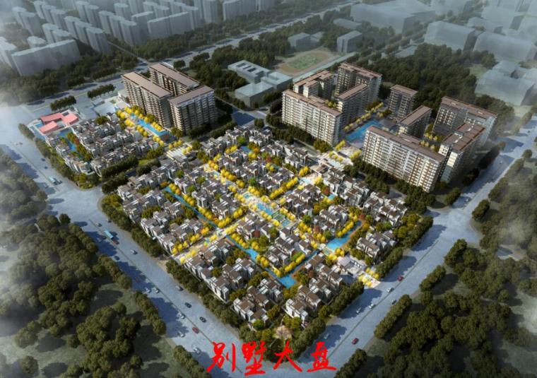 新中式高层住宅设计方案资料下载-[四川]高端别墅+高层住宅+合院建筑规划设计