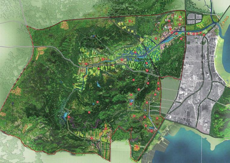 森林公园区域总体规划及大任河湿地公园规划