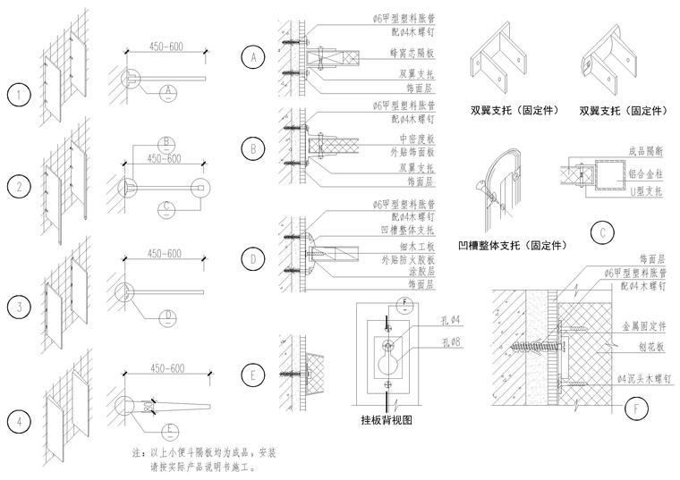 设计院标准图集 -公共卫生间节点