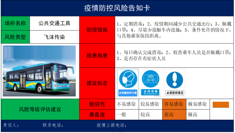 砂场疫情防控方案资料下载-疫情防控安全技术交底卡