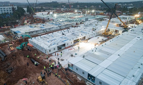 临时防疫设施资料下载-应急救治新建临时与改造医疗设施工程设计