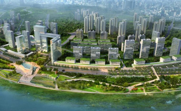 滨江公园设计案例资料下载-[重庆]滨江公园及融汇广场公园概念景观