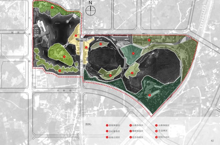 [廣西]山水田園溼地公園景觀方案概念設計