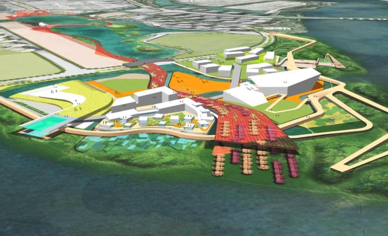 景观规划设计项目案例资料下载-[浙江]宁波湾头滨水公园景观规划设计