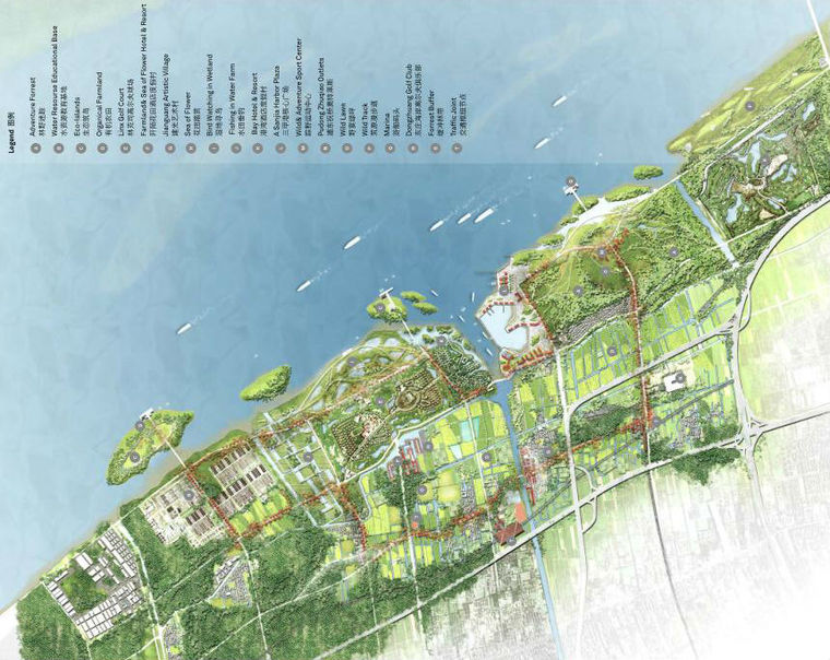 [上海]合庆郊野公园及重点地区方案设计
