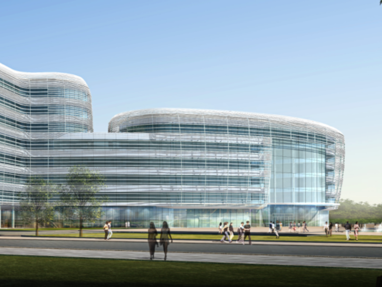 大型医院设计规划资料下载-坪山新区某大型医院建设方案设计文本