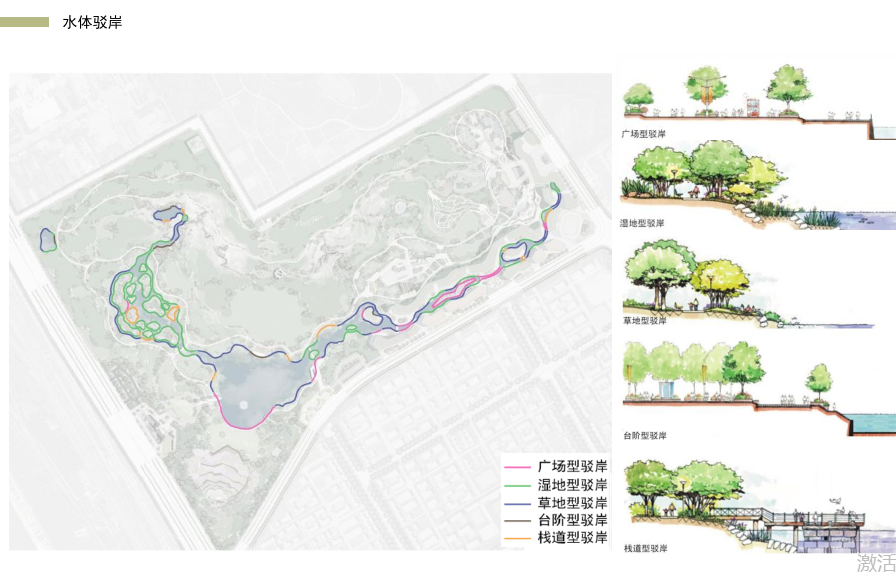 北辰堆山公园规划图图片