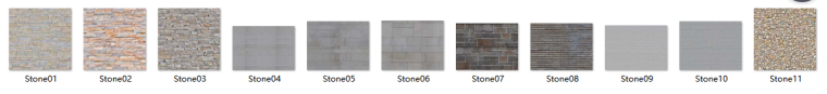 方形大石块垒成的景墙资料下载-石块类材质贴图