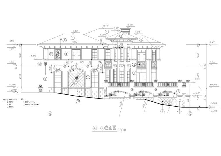 建筑样板施工资料下载-[深圳]观澜湖美菲尔德-V4A样板房建筑施工图