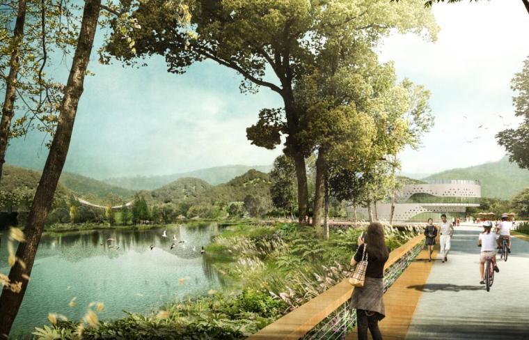 公园桥方案设计资料下载-[广东]大壳山生态景观概念方案设计