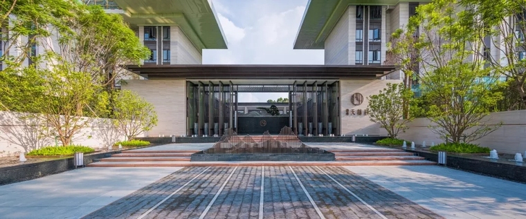 广州融信天樾府示范区景观-都境景观-居住区案例-筑龙园林景观论坛