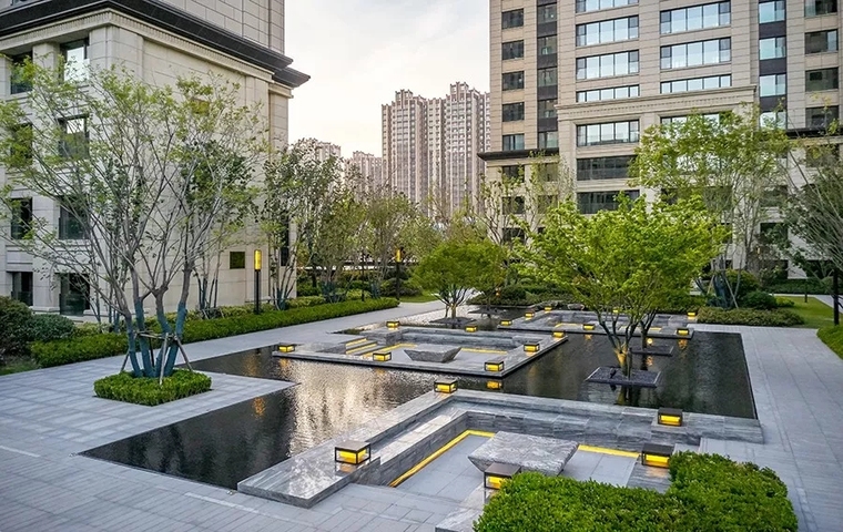 郑州正商善水上境示范区景观