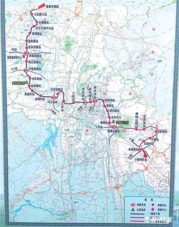 貴陽地鐵3號線(一期):預計於2023年建成,有望在2024年正式通車.