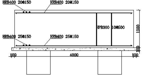 组合式塔吊基础施工专项方案_格构柱-上承台配筋图