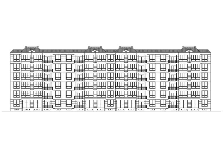 住宅楼节能改造施工图资料下载-某粮库住宅楼全套建筑施工图