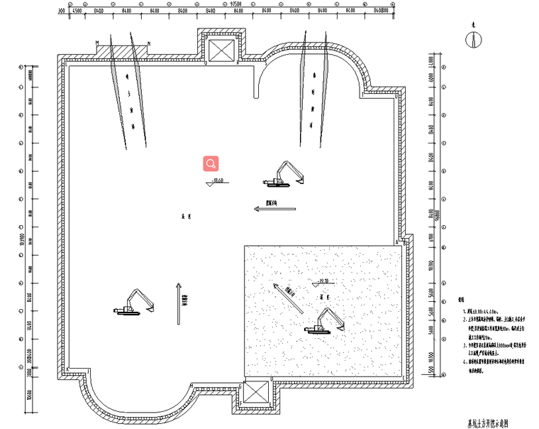 桩锚支护开挖方案资料下载-19m深基坑土钉墙+桩锚支护图纸及方案