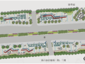 道路标准段、街区绿地​PSD彩色总平面图