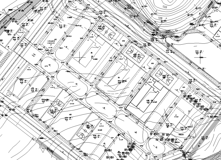 道路平剖面图资料下载-场平土石方、挡土墙及边坡支护工程图纸