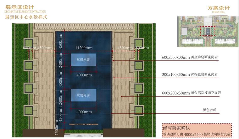  [安徽]新中式景观示范区方案深化文本 -展示区中心水景样式一