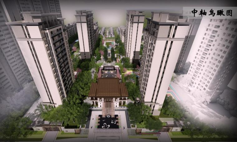  安徽新中式风格住宅景观概念设计 