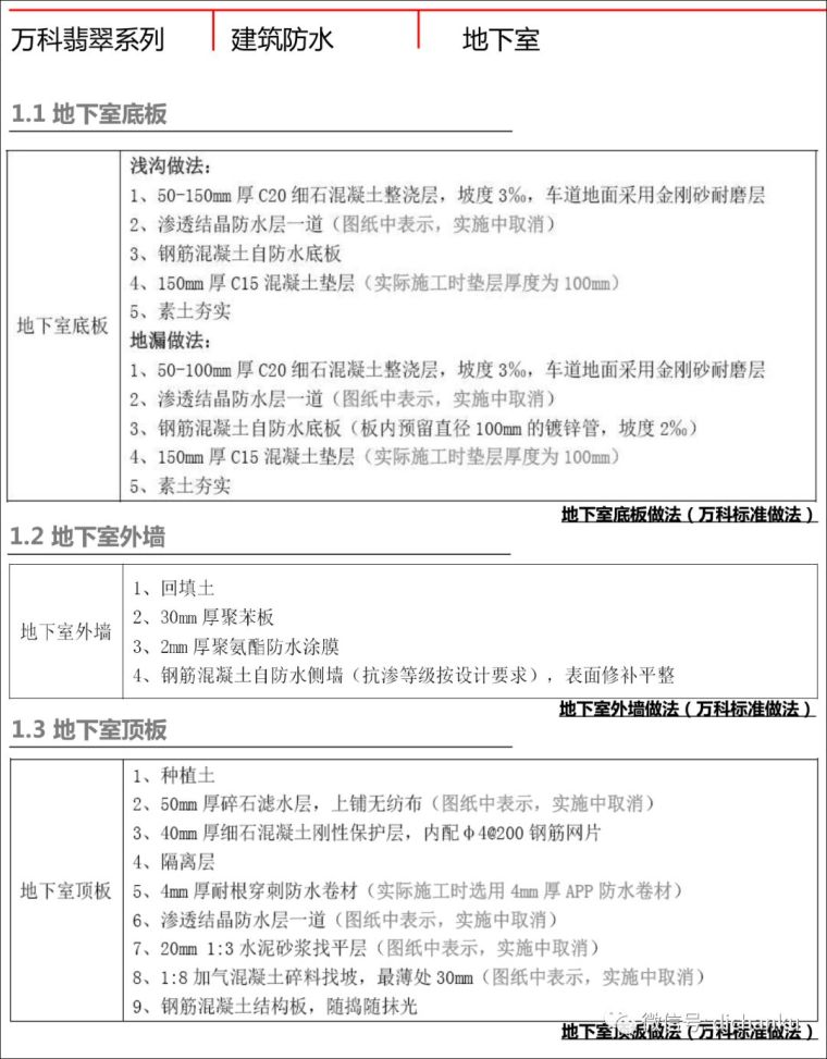 万科技术标准！建筑、室内、景观节点做法！_52