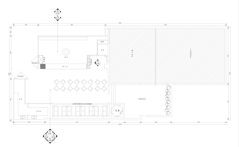 室内全套施工图图纸资料下载-猫舍咖啡店室内设计工程全套施工图（JPG）