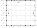 某体育馆带网架钢结构施工图（CAD）