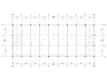 21米单跨钢结构厂房结构施工图（CAD）