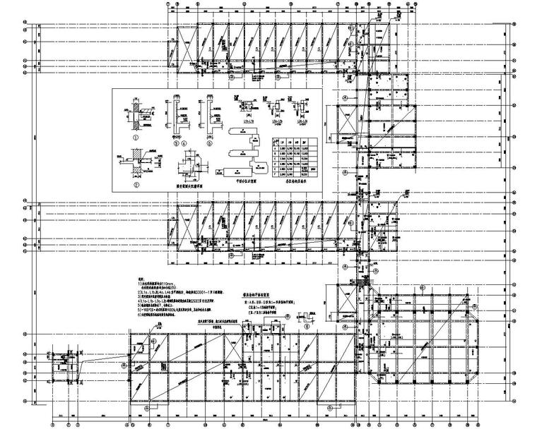 2层砖混cad资料下载-某2层教学楼砖混结构施工图（CAD）