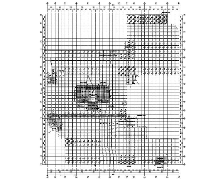 住宅小区地下室方案施工图资料下载-某住宅小区地下室混合结构施工图（CAD）