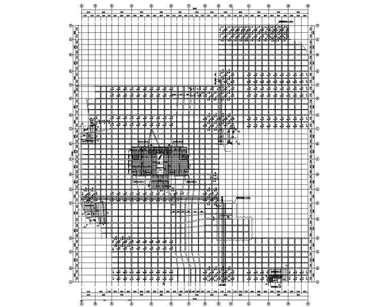 完整小区施工图资料下载-某住宅小区地下室混合结构施工图（CAD）