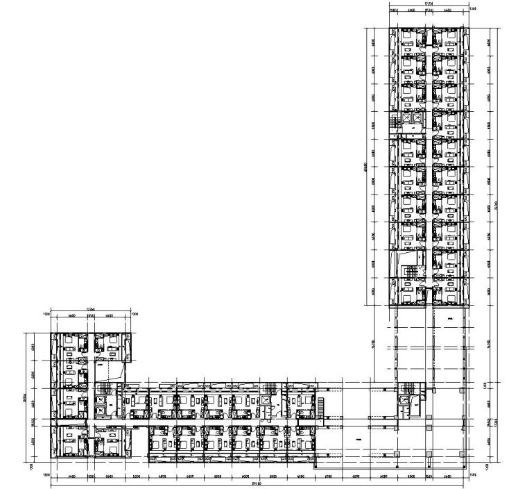 大型沌口公寓户型平面设计图 (2)