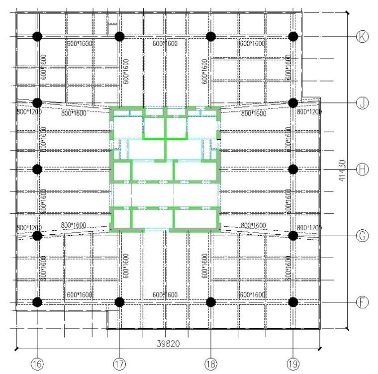 板模板支撑图资料下载-塔楼防火避难层模板支撑架安全专项施工方案