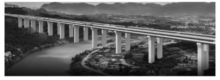 迈达斯钢箱桥设计资料下载-波形钢腹板工字组合梁桥设计与结构分析
