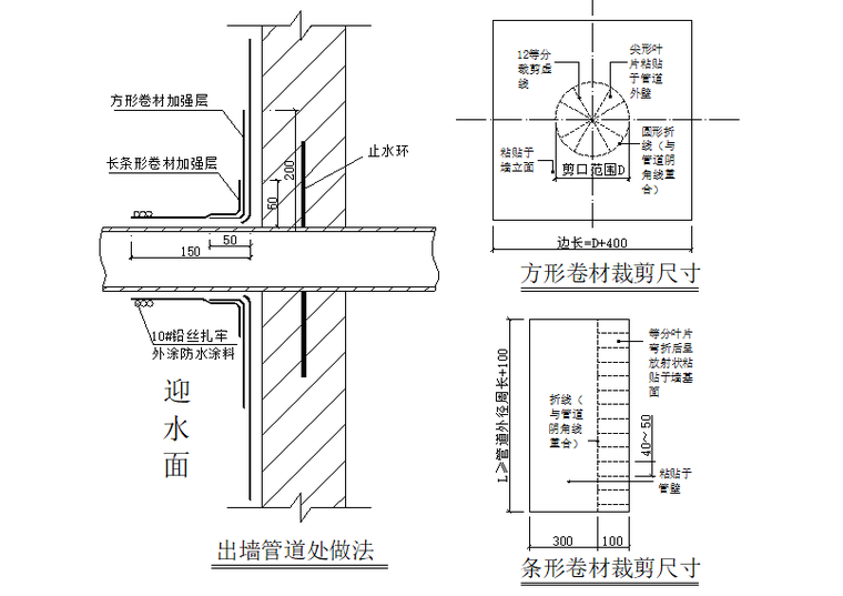 医院消化内科施工图纸资料下载-医院内科医疗楼工程地下防水施工方案